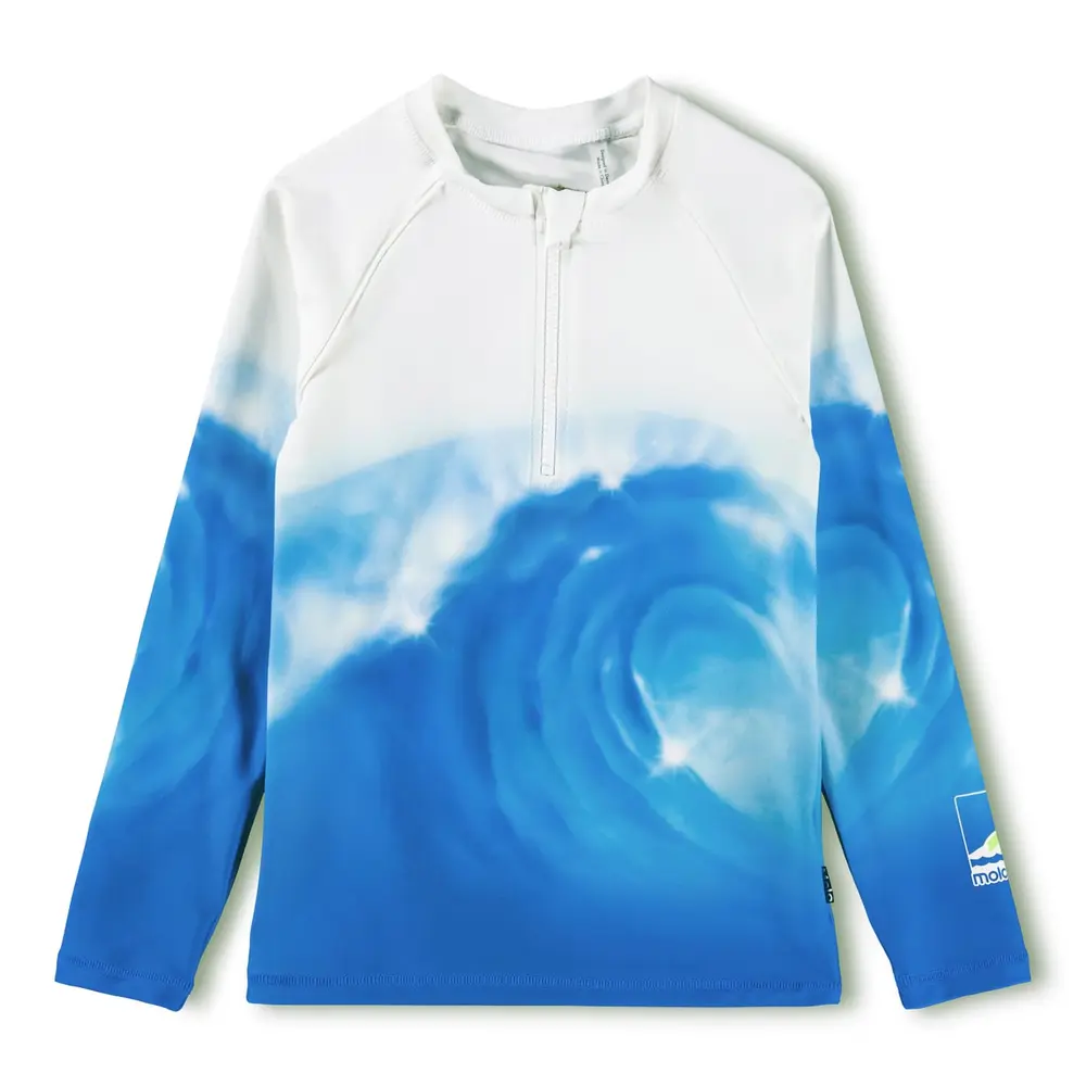 Noble Badetrøje - Air Brush Wave - 98/104 billede