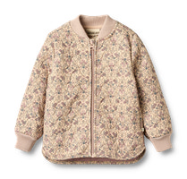 Termojakke Loui - Mellow peach tapestry