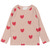 Nynne LS Rib T-shirt - ADOBE ROSE