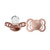 Supreme 2pk.0-6 mdr. woodchuck / blush silicone