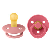 Colour 2 pk Latex str. 1 Dusty Pink/Coral