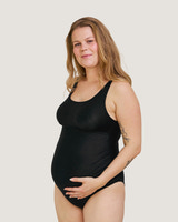 Original graviditets badedragt sort s