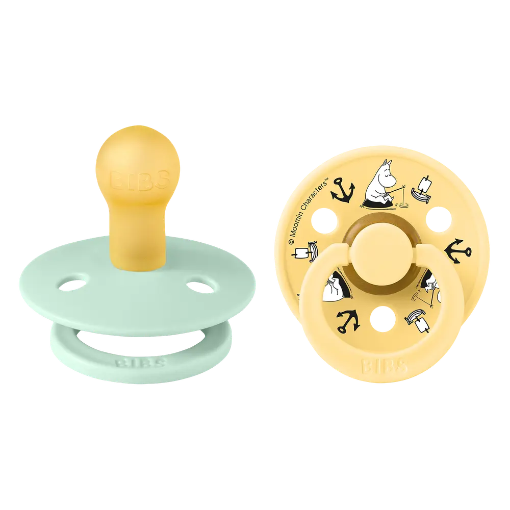 Moomin Colour Sut 2pk Latex Str 1 Mint billede