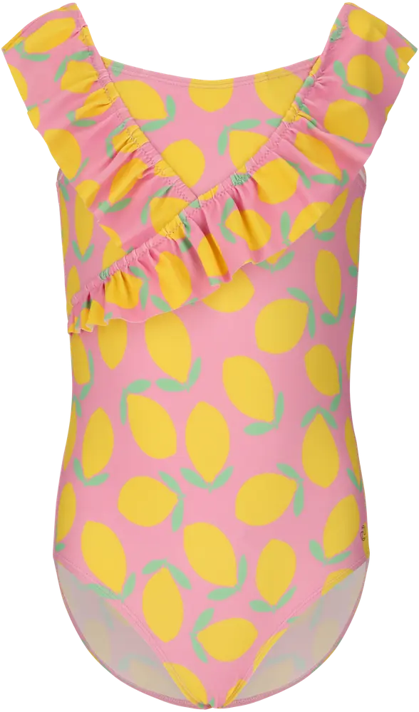 Zig Zag Tropical Badedragt - Lemon - 104 billede