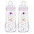 Easy Active Baby Bottle 330ml 2pk Pink