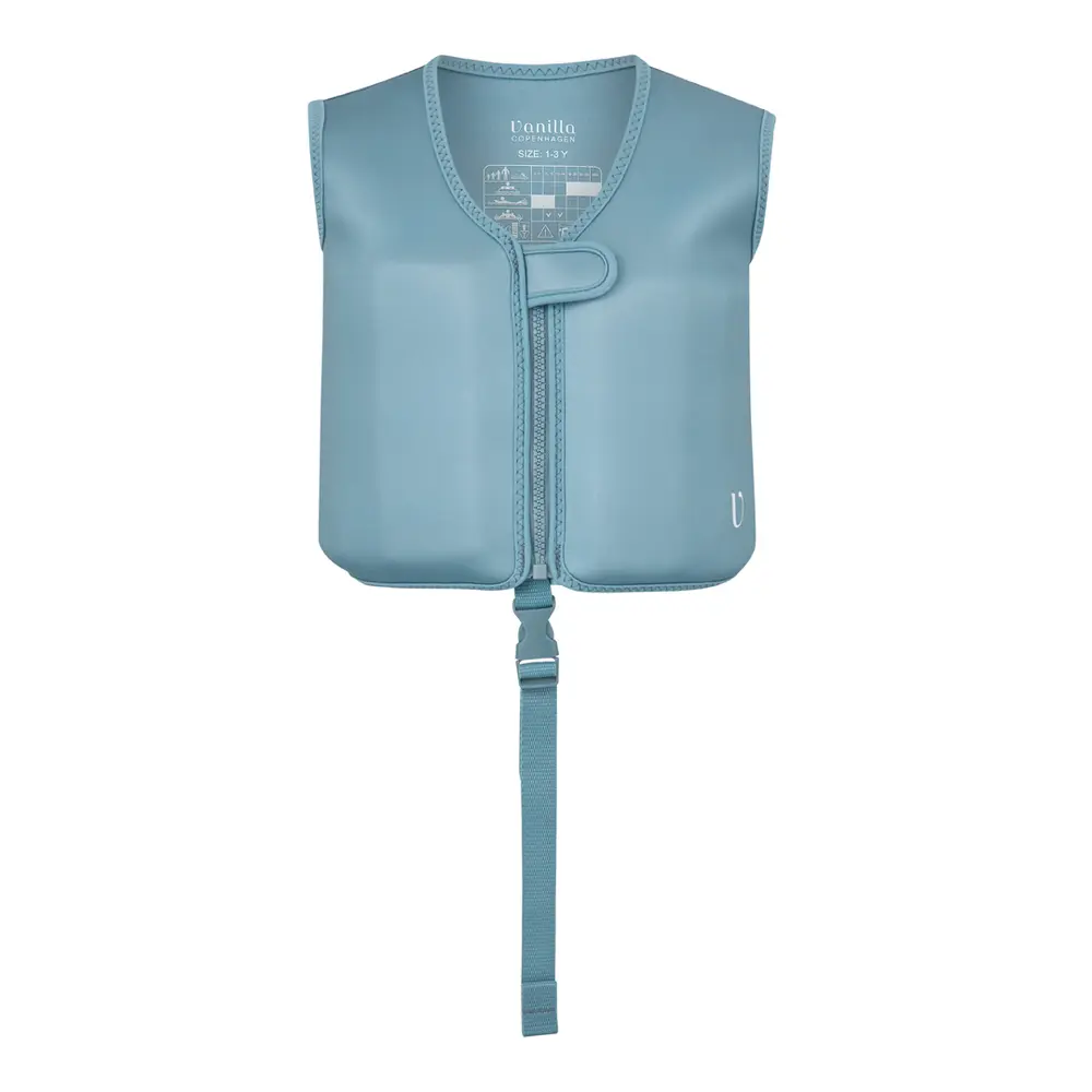 Svømmevest med strop - Blue Shadow - 1-3 ÅR billede