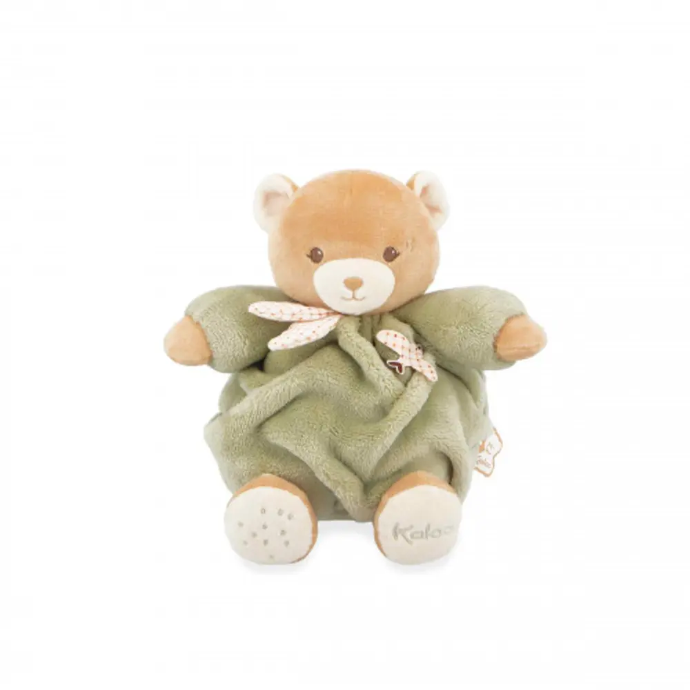 Chubby Bear Green 17cm billede