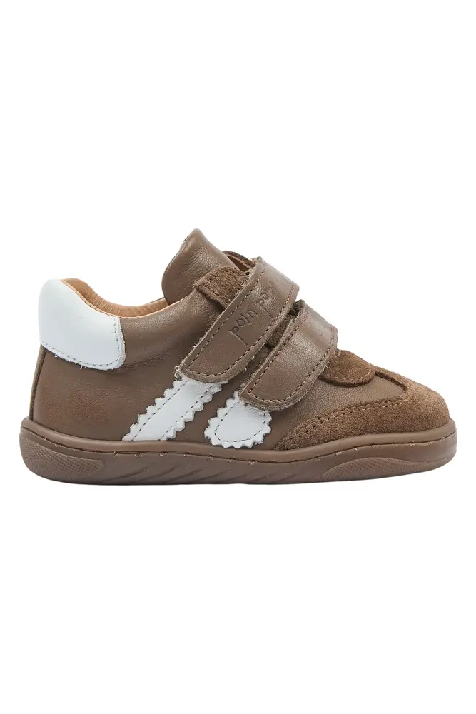 Pride Velcro Barefoot Sneaker - Summer Sand - 19 billede