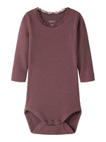 Name It Kab Langærmet Body - Wild Ginger