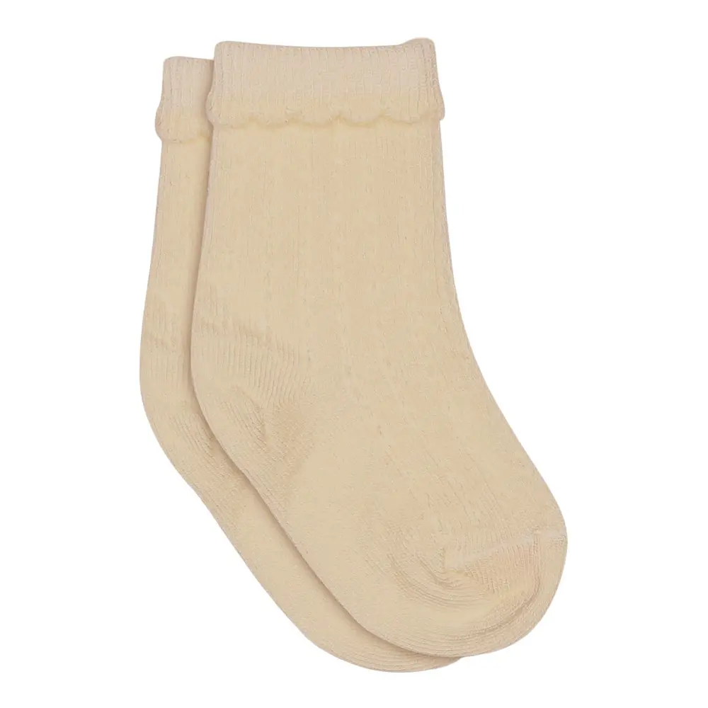 Liva Strømpe - Ecru - 15/16 billede