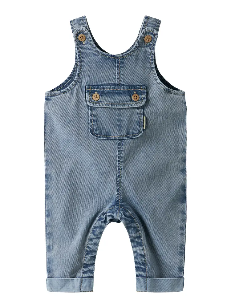 Ben Baggy Denim Smækbukser - Medium Blue Denim - 56 billede