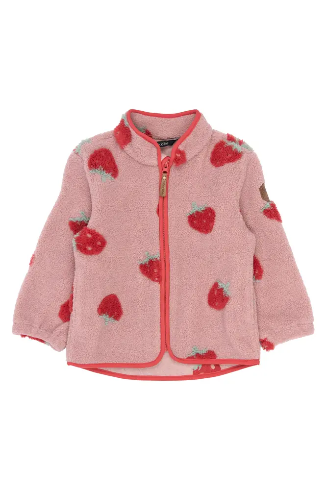 Teddy Jakke - Strawberry AOP - 122 billede