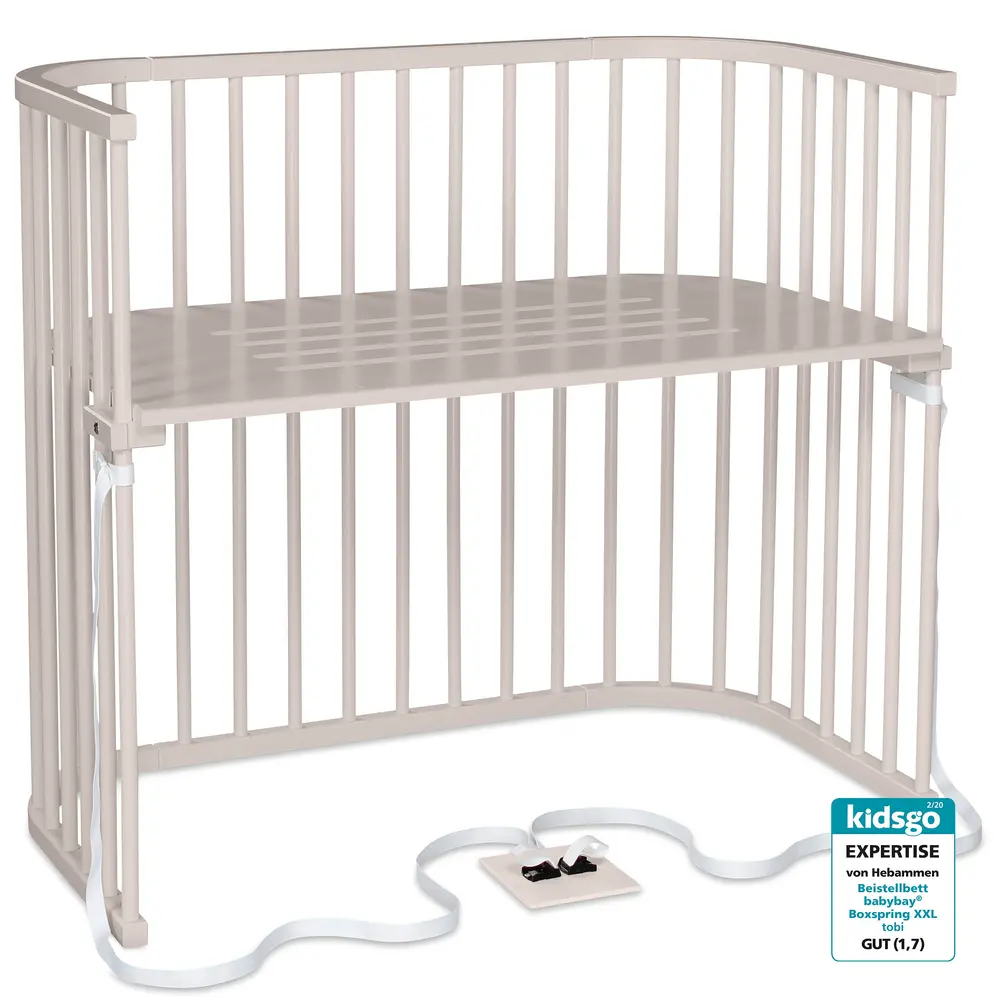 Bedside Crib Boxspring Xxl - Beige