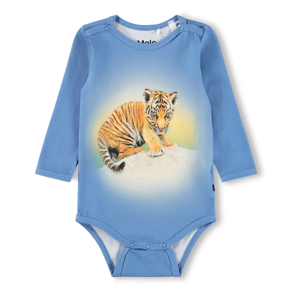 Foss Langærmet Body - Tiger Cub - 62 billede