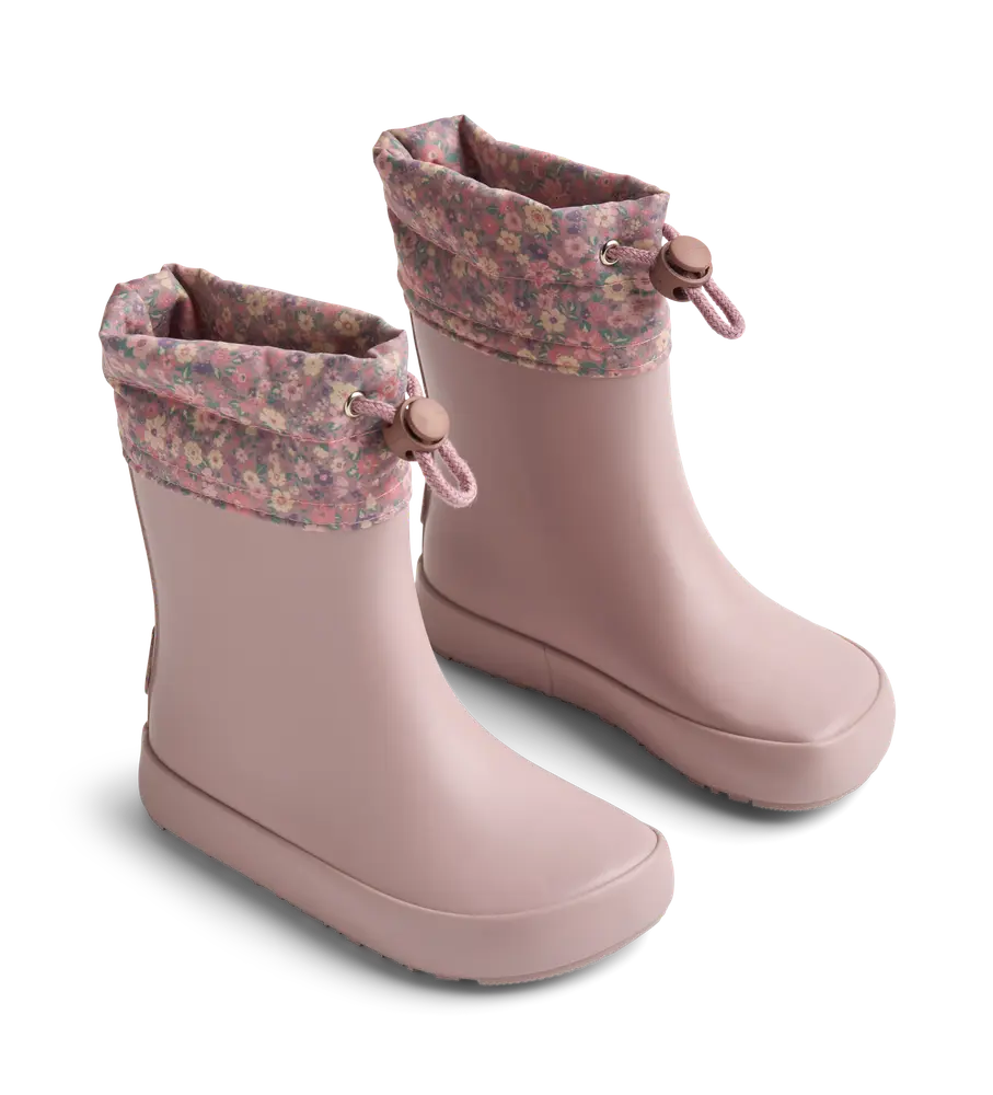 Zerro Barefoot Termo Gummistøvle - Powder flower meadow - 22 billede