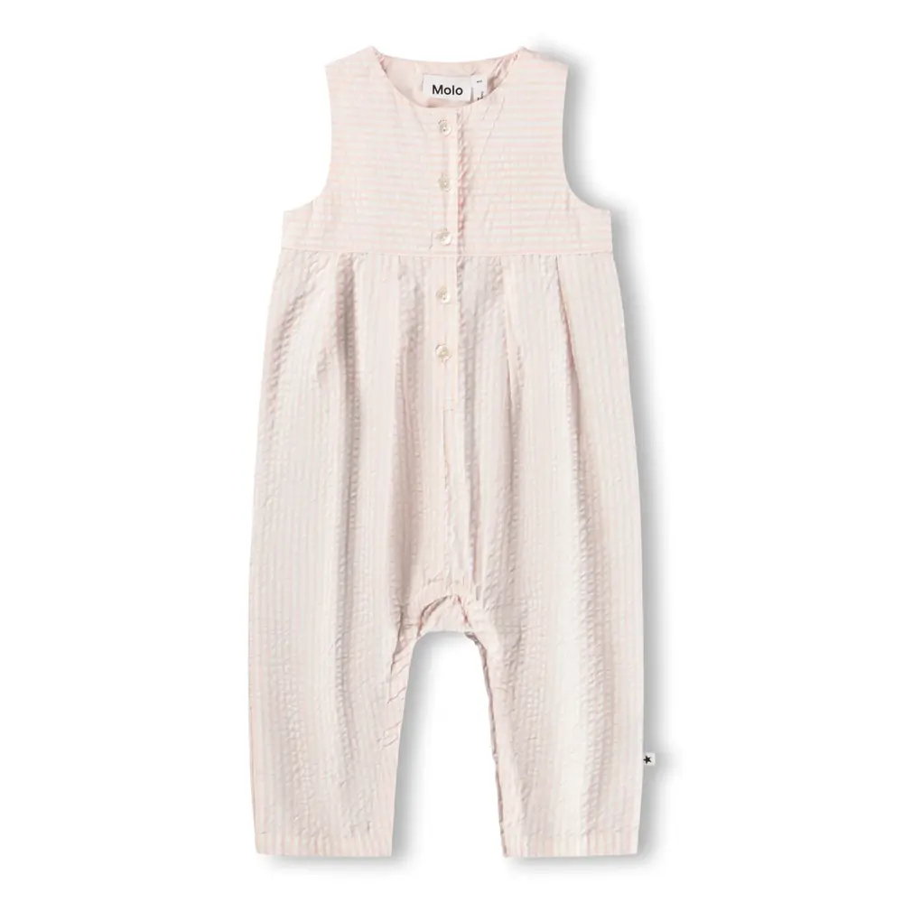 Freja Buksedragt - Cloud Pink Stripe - 56 billede