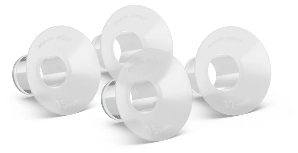 15 mm og 17 mm brystskjoldindsatser, håndfri. billede