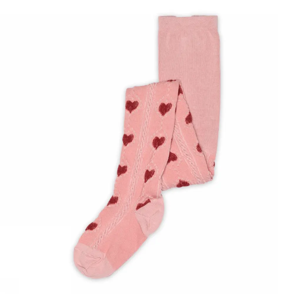 Alvilda Strømpebukser - Silver Pink - 80 billede