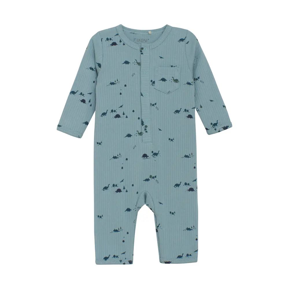 Rib Romper Langærmet - 7117 - 50 billede