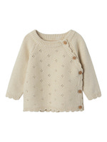 Laguna Strik Wrap Bluse - Turtledove