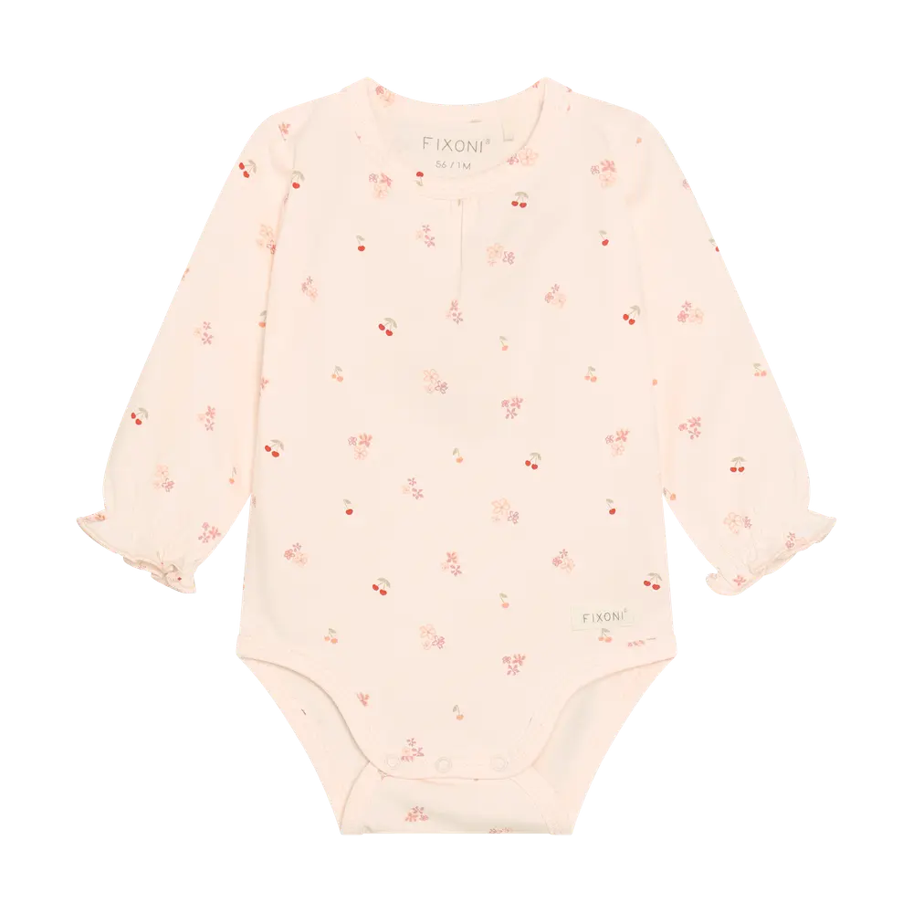 Langærmet Body - Dusty Rose - 50 billede