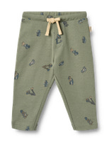 Manfred Jersey Bukser - Dusty green cars