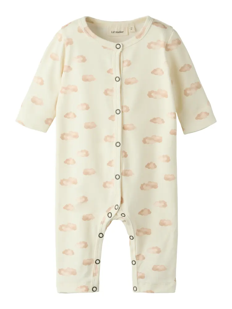 Lil Atelier Natdragt - NbfGio - Turtledove/Cloud