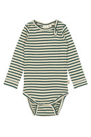 Body ls - Dark Sea/Off White