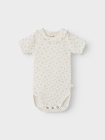 Lil' Atelier Hulla Hua Kortærmet Slim Body - Coconut Milk