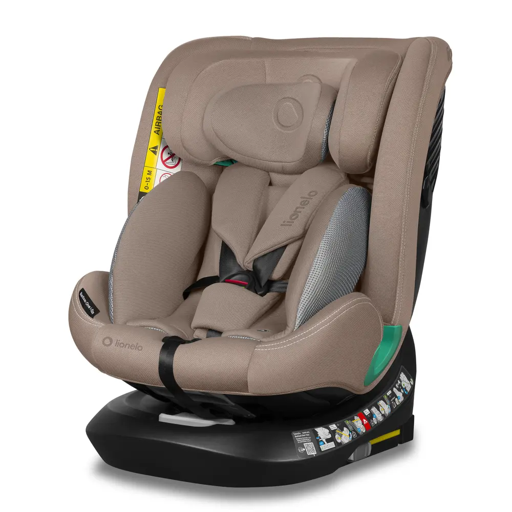 Lionelo Bastiaan One i-Size Autostol - Beige Sand billede