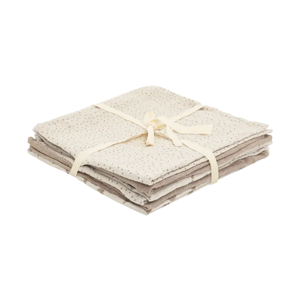 Stofble (6-pak) - Silver Lining - 65x65 billede