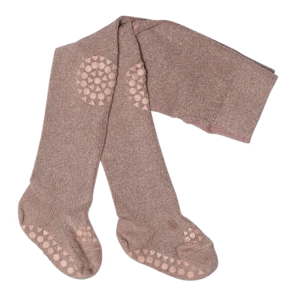 Kravle Strømpebukser - Glitter Bamboo - 188 - 12-18 billede