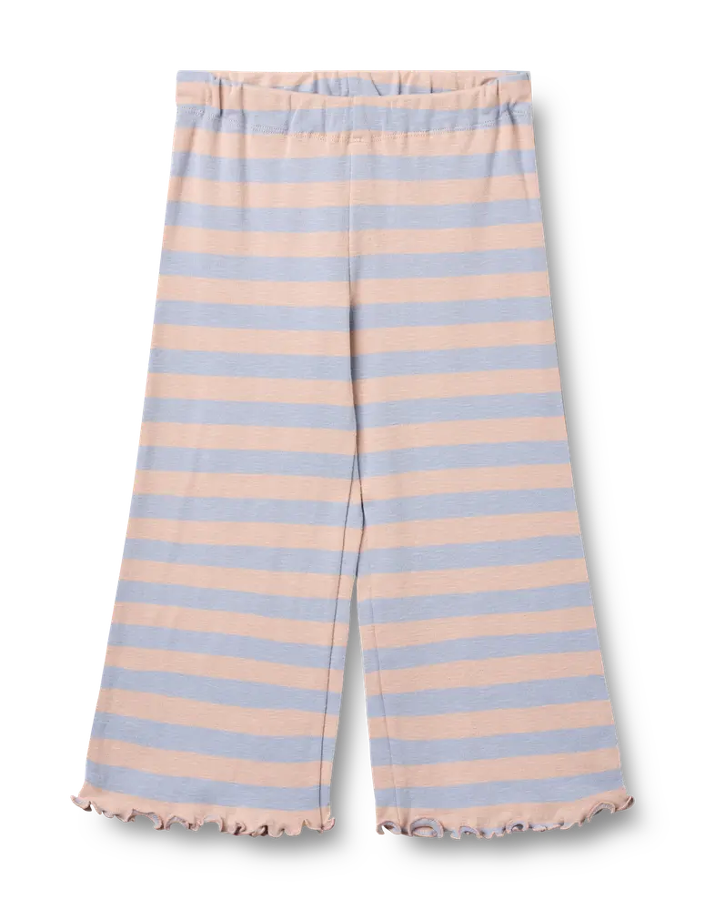 Ela Jersey Bukser - Powder Stripe - 98 billede