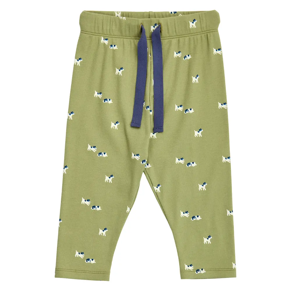 BFF Rib Bukser - Spring/ Navy/ Tofu - 92