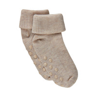 BeKids Baby Rib Strømpe m. ABS - 227