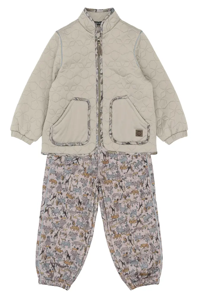 Soft Termo Sæt - Zoo AOP - 74 billede