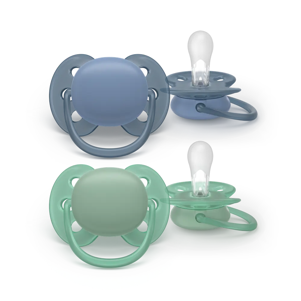 Sut Ultra soft, 6-18 m, grå/grøn billede