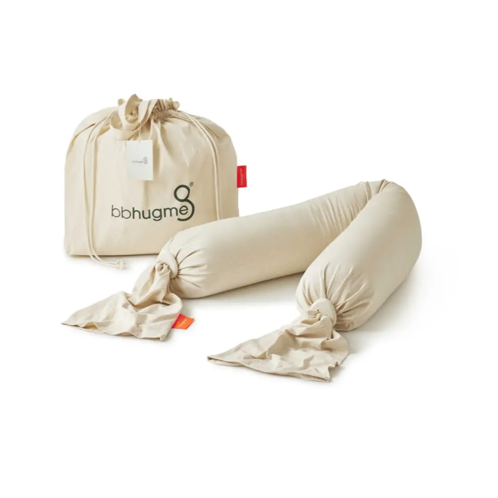 Bbhugme Graviditets- og Ammepude - Soft White billede