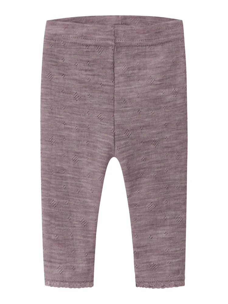 Name It Wang Uld Leggings - Toadstool - 50