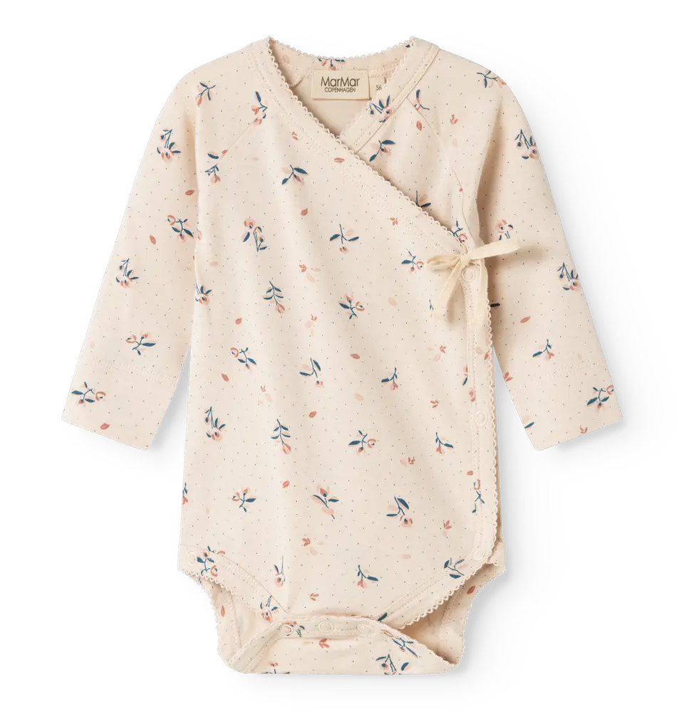 Belita Langærmet Body - Roses - 56/2 MDR. billede