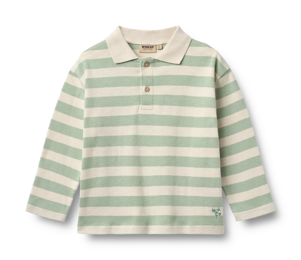 Fred Polo - Mint Stripe - 104 billede