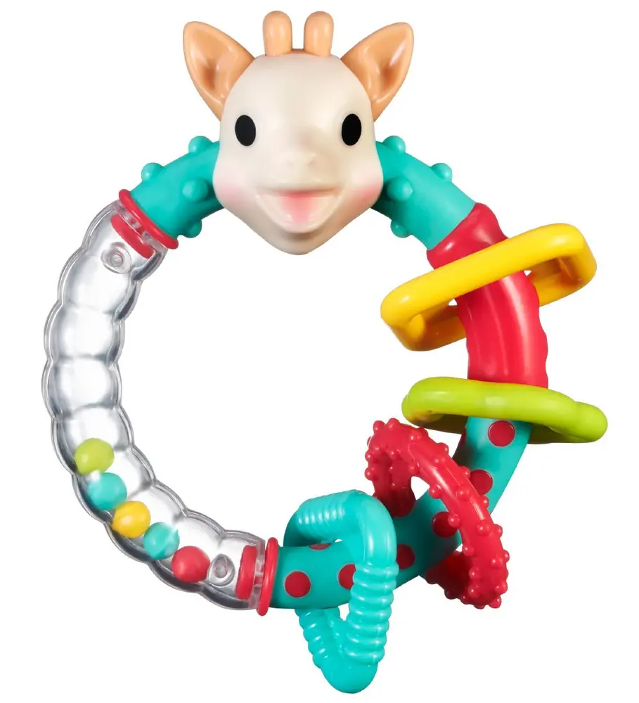 Sophie La Girafe Multi Farvet Rangle billede