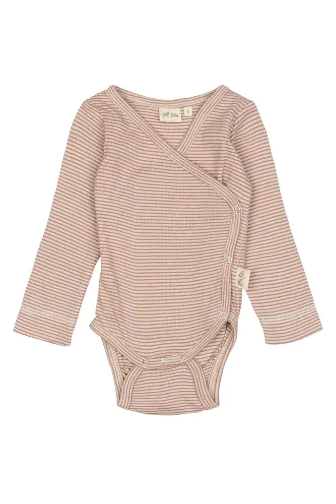 Dian Body Langærmet - Nostalgic Rose/Dark Off White - 68 billede