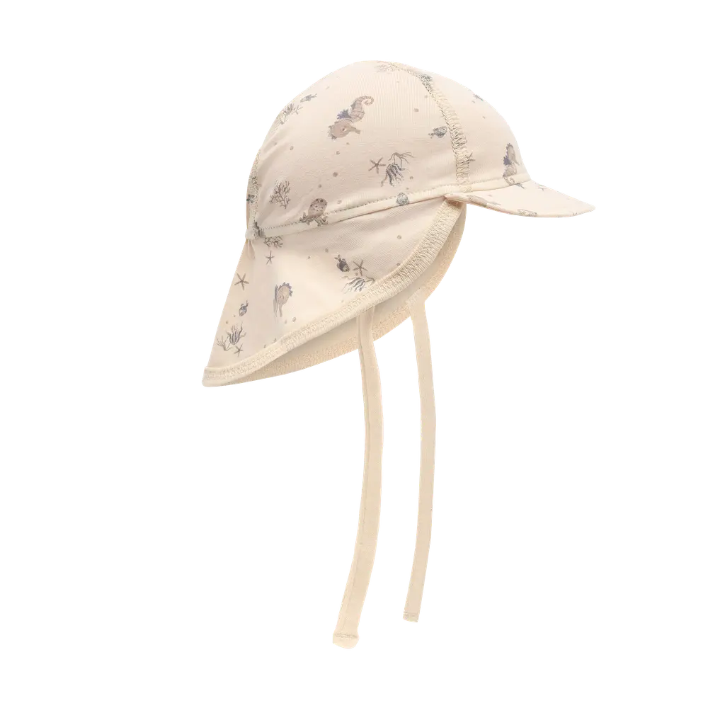 Sommerhat m. Print - Folkstone Gray - 50 billede