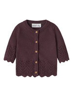 Name It Timie Cardigan - Catawba Grape