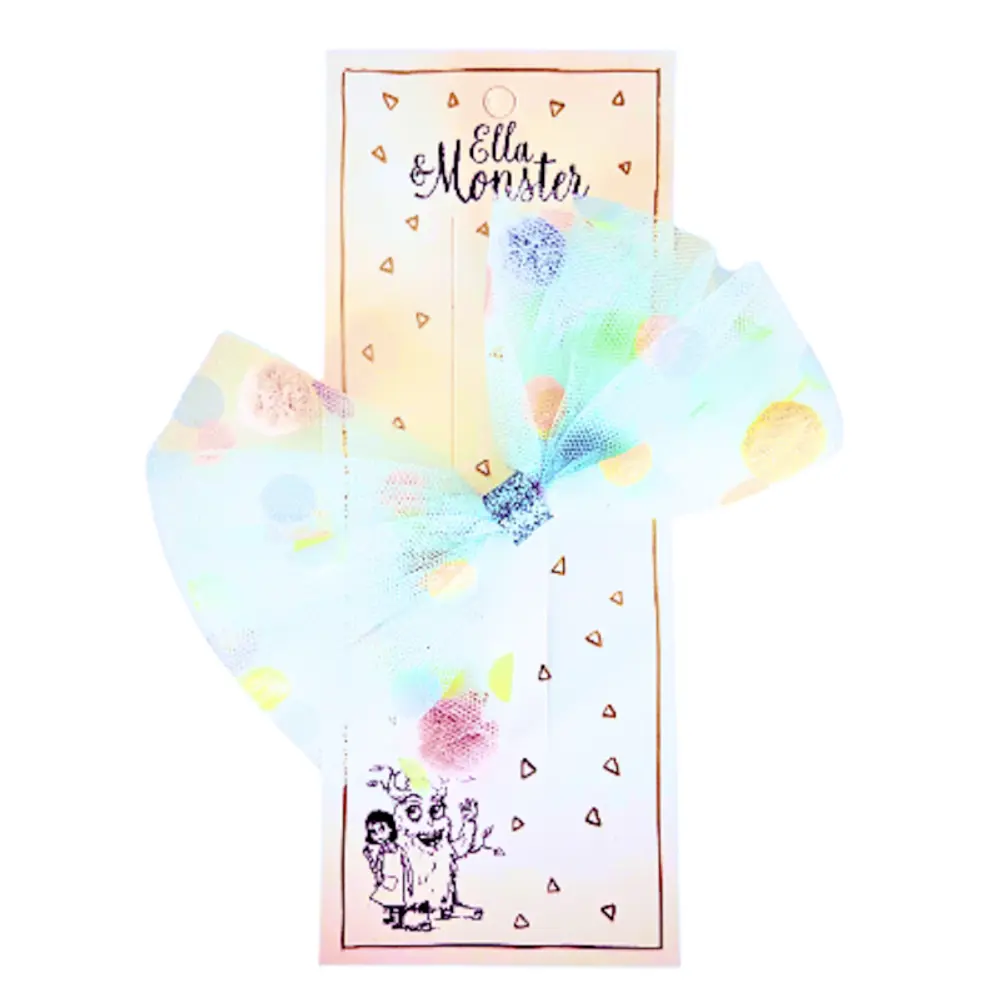 Hårclips Big Party Bow Green billede