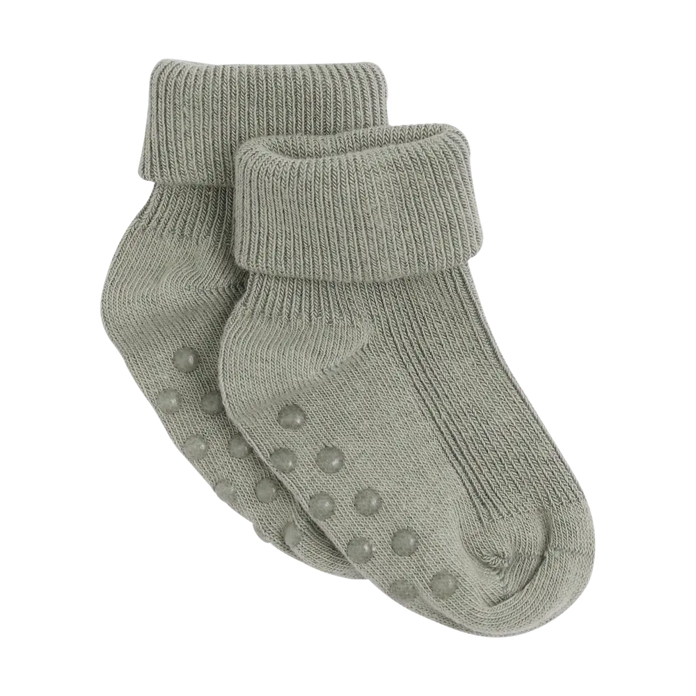 Baby rib sok m. ABS - 933 - 15/18 billede