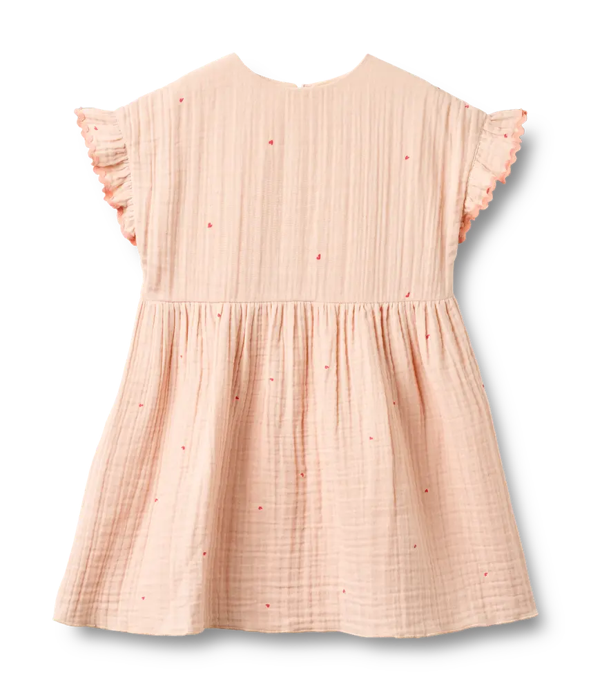 Thit Lace Kjole - Powder Hearts - 98 billede