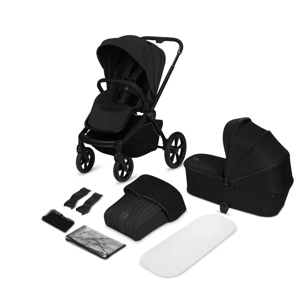 Lionelo Freya 2in1 Kombivogn - Black Onyx billede