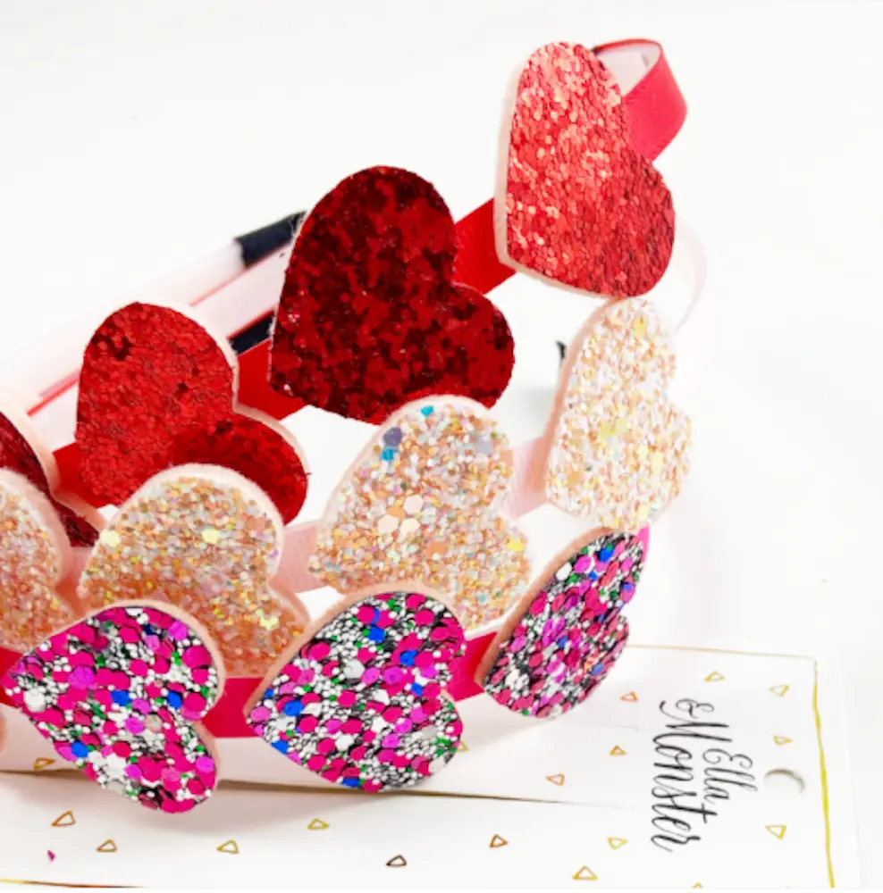 Hårbånd Sugar Heart 3 Colors billede